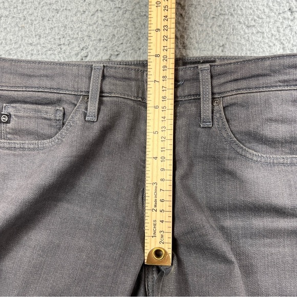 AG Adriano Goldschmied Jeans The Stevie Skinny Ankle Slim Straight Leg Gray 26 - Picture 10 of 10